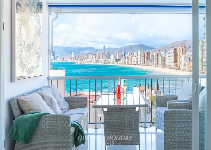 100Mts To Beach, Luxury Apartment Benidorm Encanto